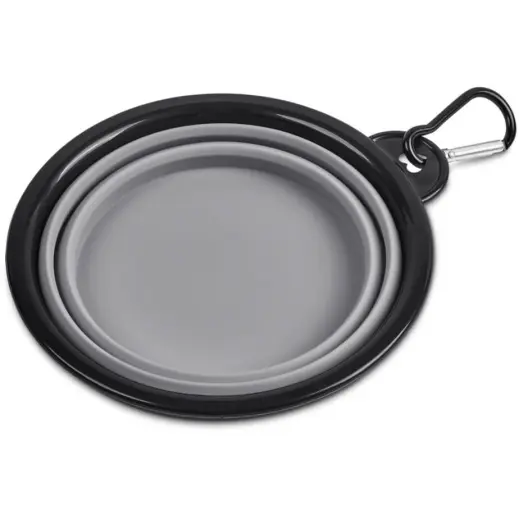 Altitude Poppy Collapsible Silicone Pet Bowl Closed